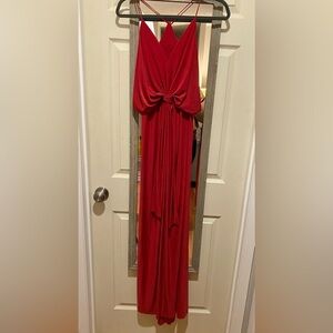 Misa Los Angeles, Domino tie front, maxi dress